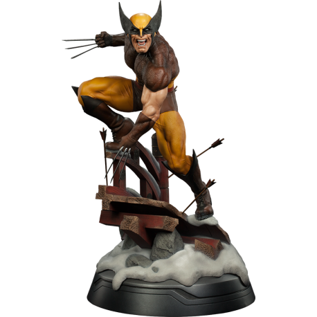 SIDESHOW - WOLVERINE BROWN COSTUME Premium Format