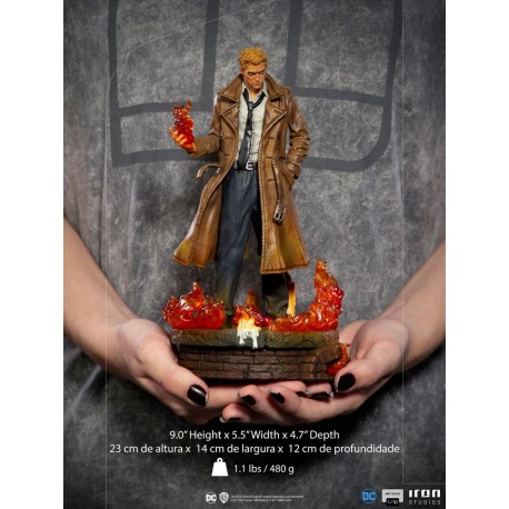 IRON STUDIOS - DC COMICS - CONSTANTINE ART SCALE 1/10